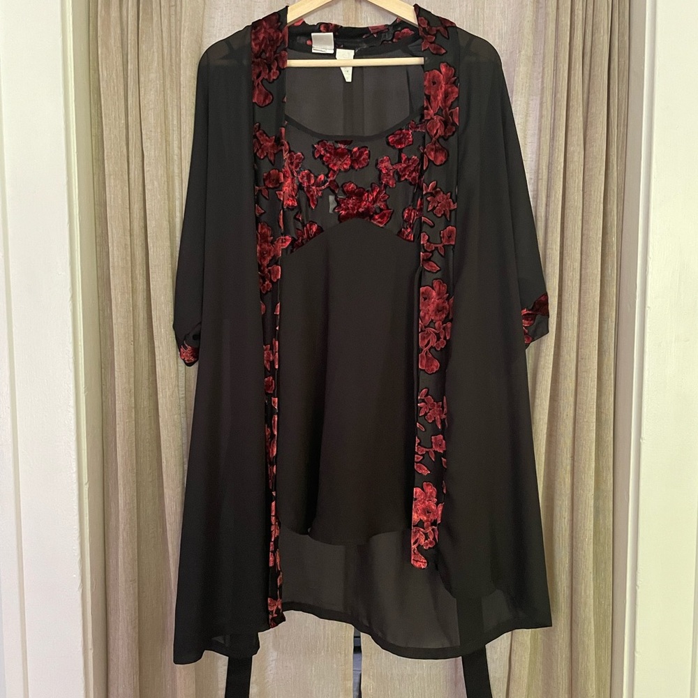 COPY - Vintage Nightgown & robe set